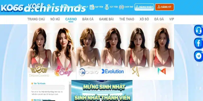 Đánh giá KO66 về giao diện kho game